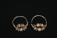 Product Photo: 0460 khalka (ear-rings)Bukhara , nineteenth century